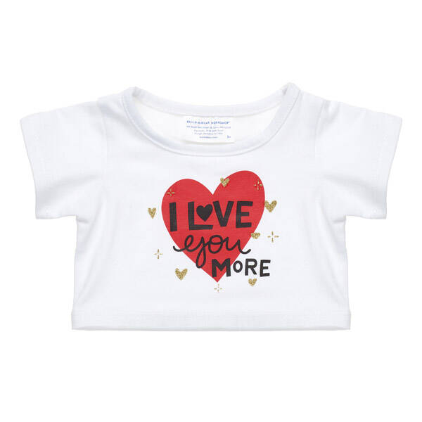 I Love You More Tee — Build-a-Bear Workshop South Africa